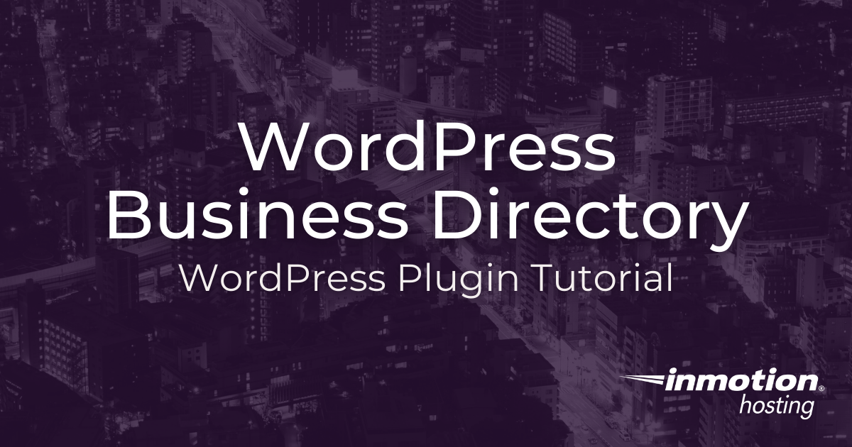 WordPress Business Directory Plugin