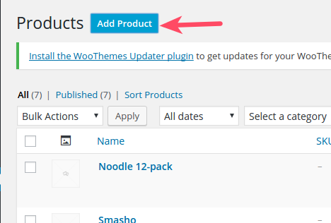 Add Product Tag