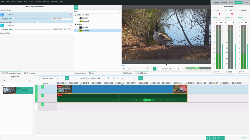 kdenlive free video editor