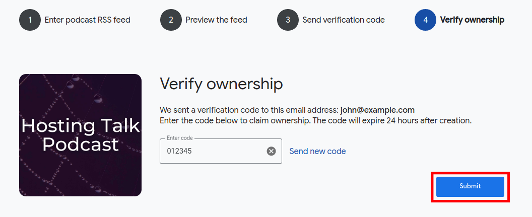 Verify Podcast Feed Ownership