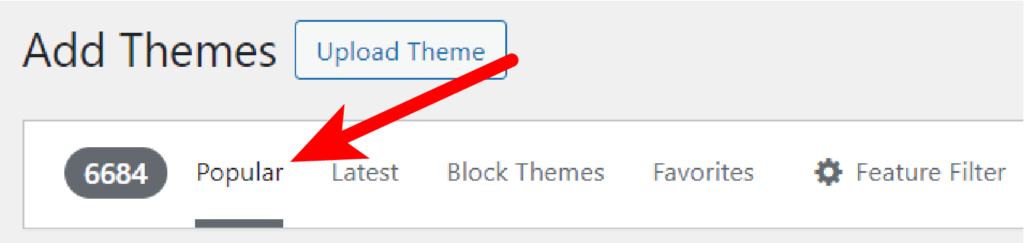 Viewing Themes in WordPress How to View Popular WordPress Themes