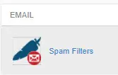 cPanel Spam Filters icon
