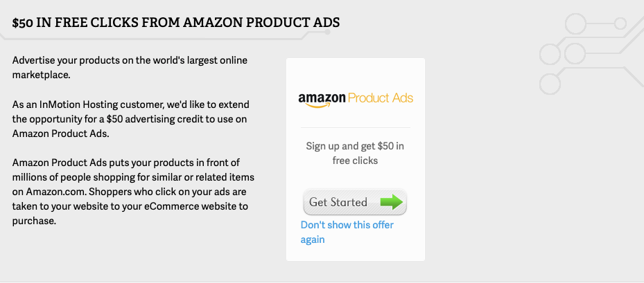 Amazon Product Ads special in AMP