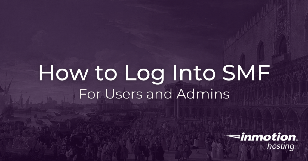 How to log into SMF