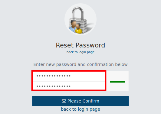 Entering New AbanteCart Admin Password
