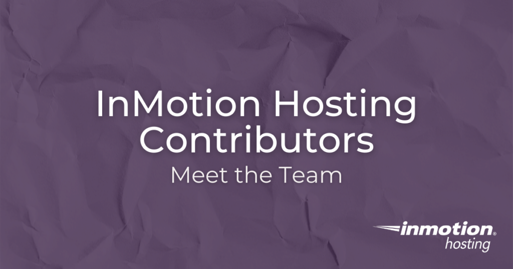 InMotion Hosting authors