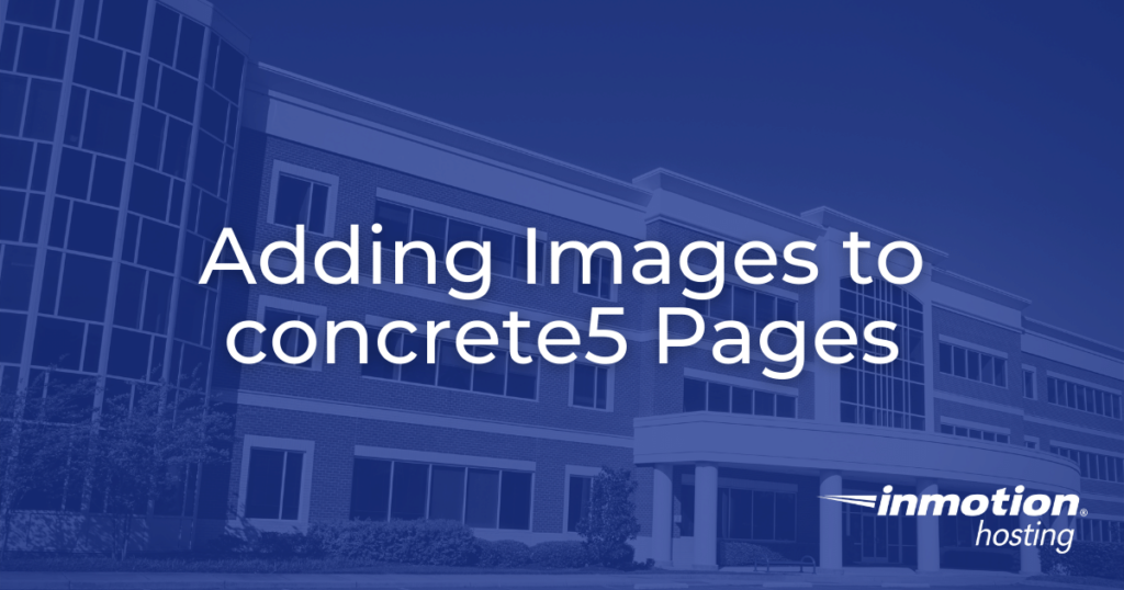 adding images to concrete5 pages hero image