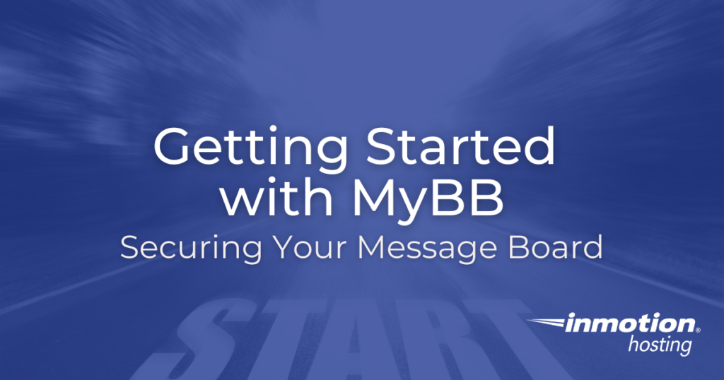 Getting Started with MyBB Title Image