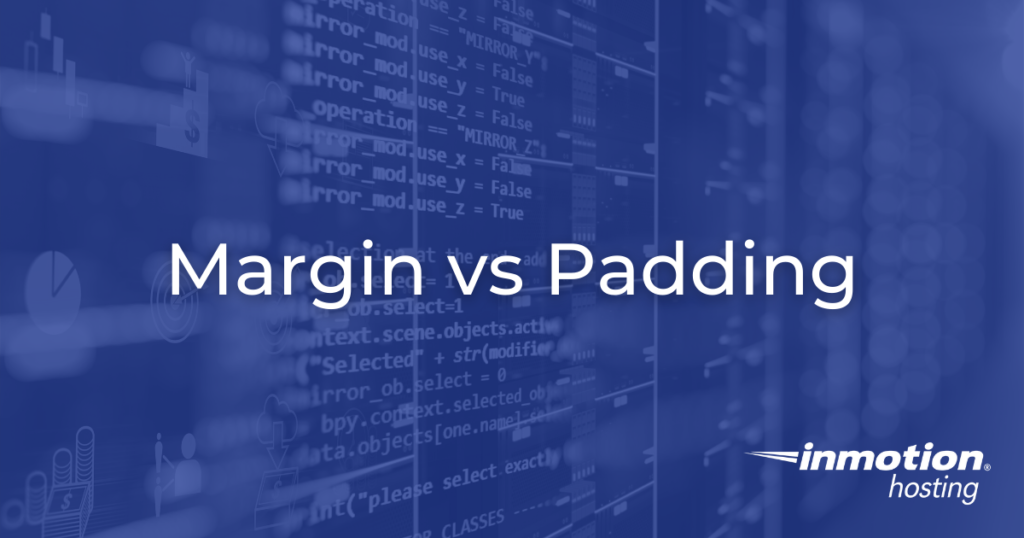 margin vs padding hero image