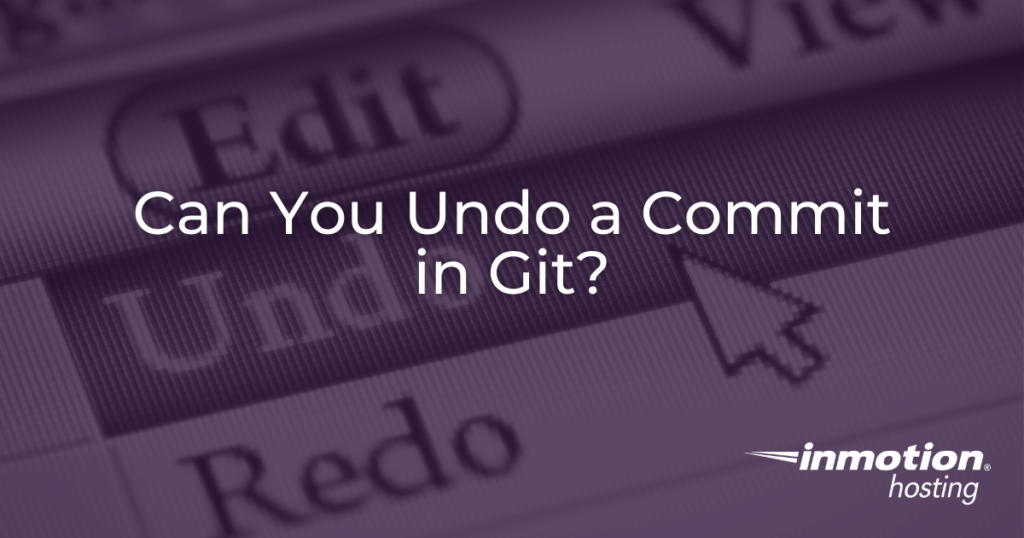 Undo a commit in Git