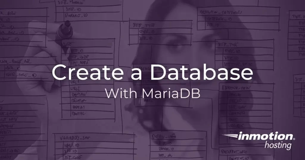 Create a database with MariaDB