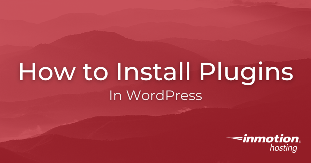 How to install WordPress plugins