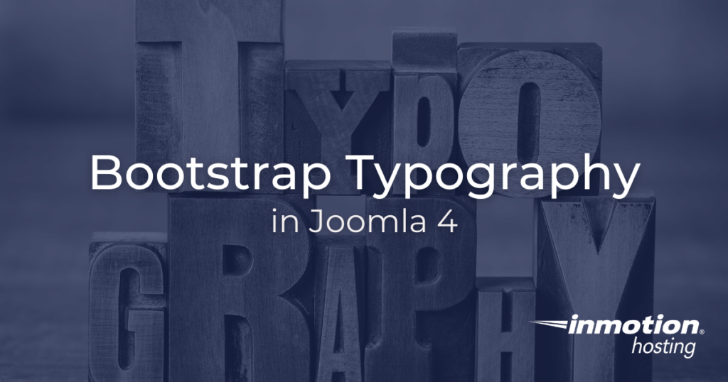 Bootstrap Typography