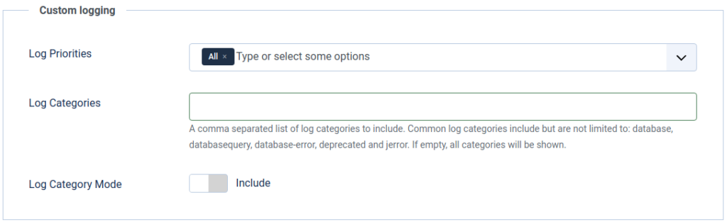 Joomla 4 Custom Logging