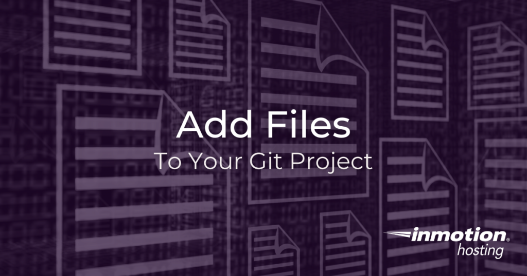 How to add files to git