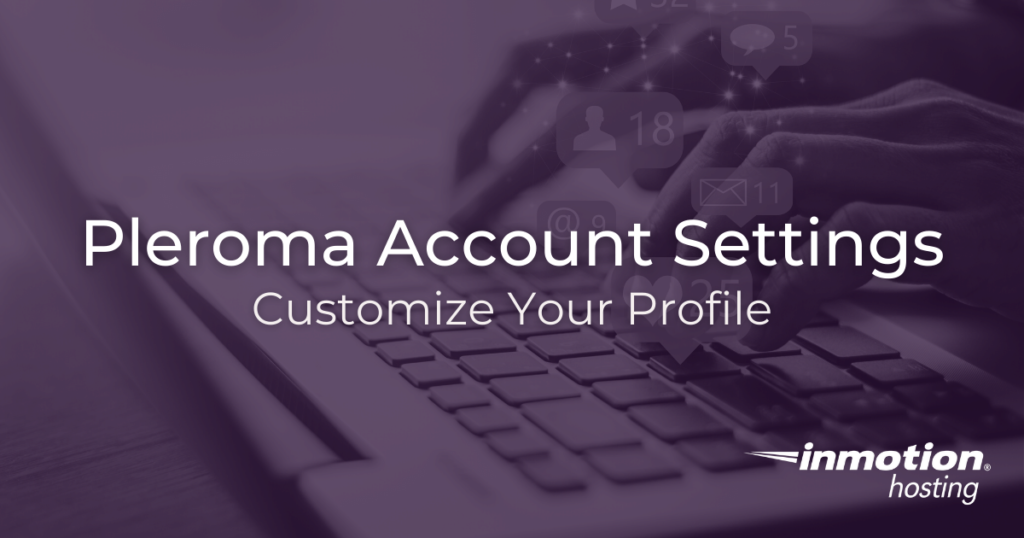 Pleroma account settings