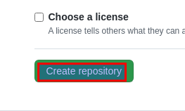 Click Create Repository