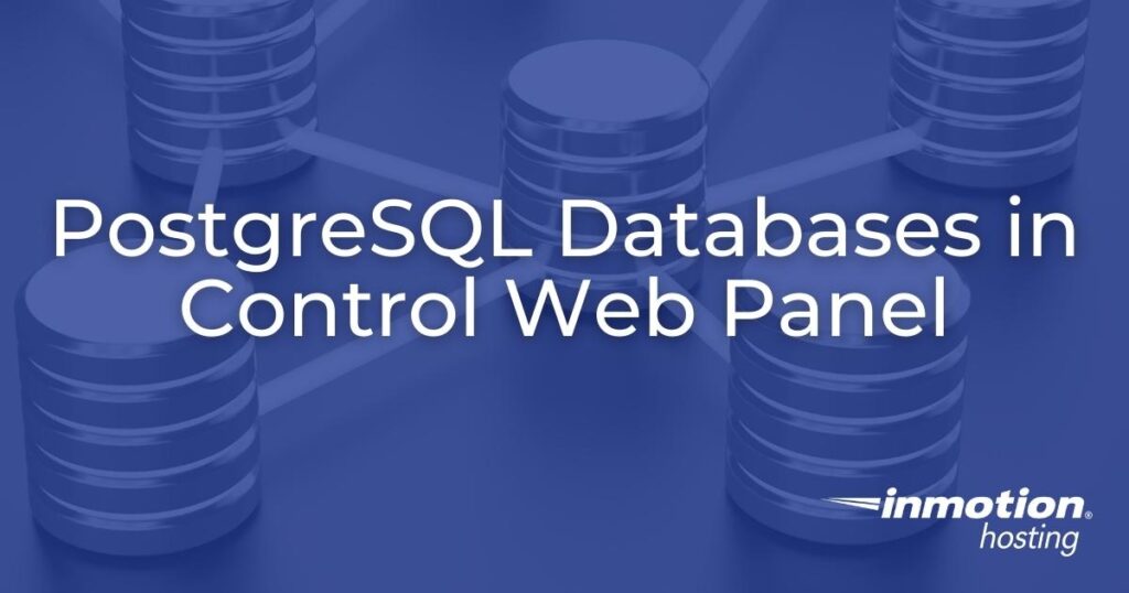PostgreSQL Databases in Control Web Panel
