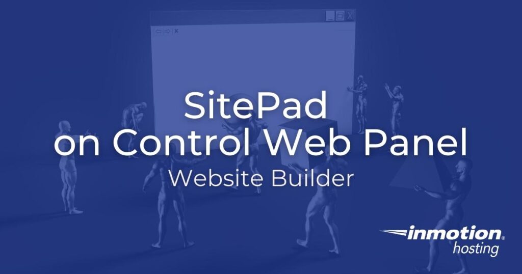 SitePad on Control Web Panel - Website Builder