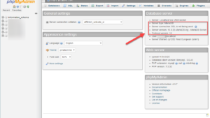 How to determine your MySQL or MariaDB version number | InMotion Hosting