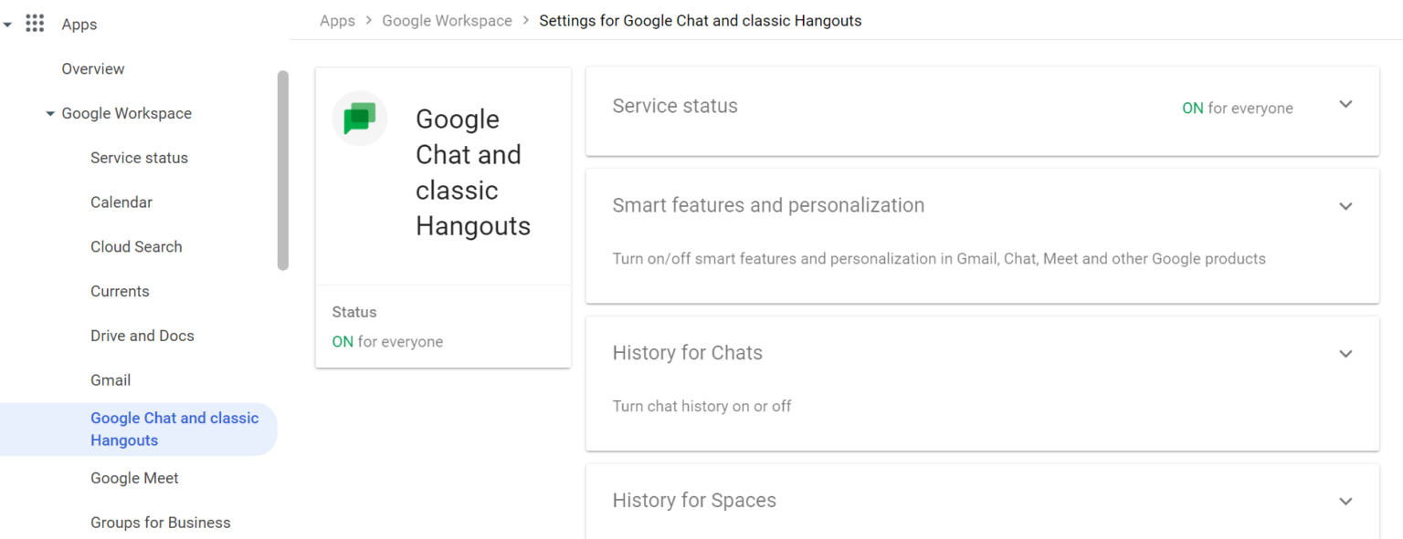Getting Started with Google Chat InMotion Hosting