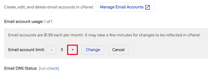 Increasing Email Subscription Limit