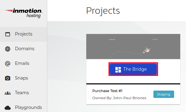 Accessing The Bridge With InMotion Central