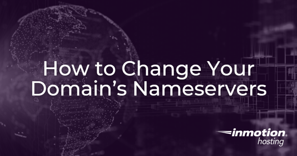 How to Change your Domain's Nameservers - Hero Image