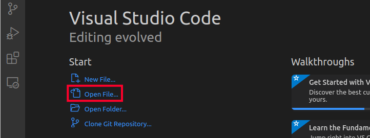 Opening a Remote File with Visual Studio Code