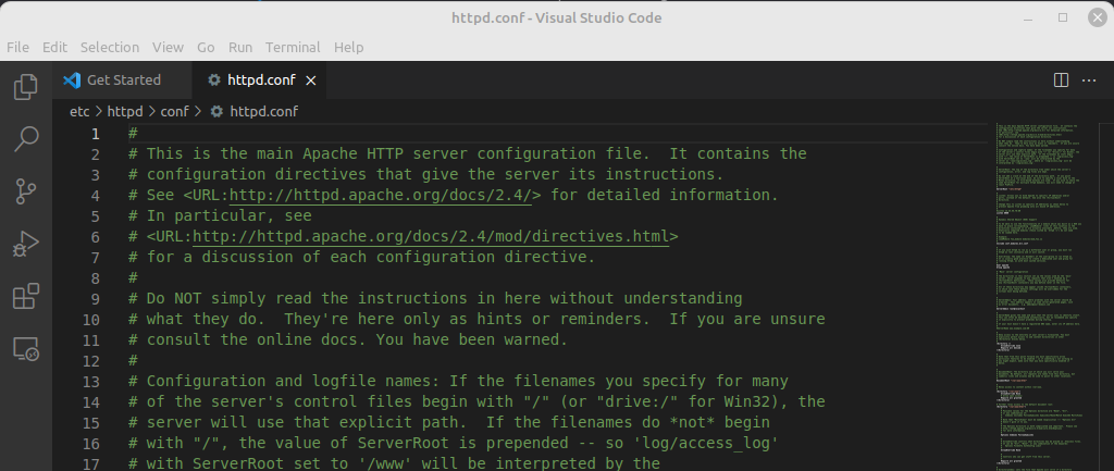 Editing a Remote File With Visual Studio Code