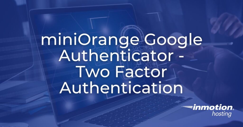 miniOrange Google Authenticator - header image