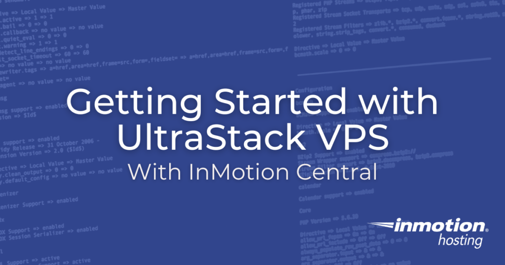 Getting Started with UltraStack VPS