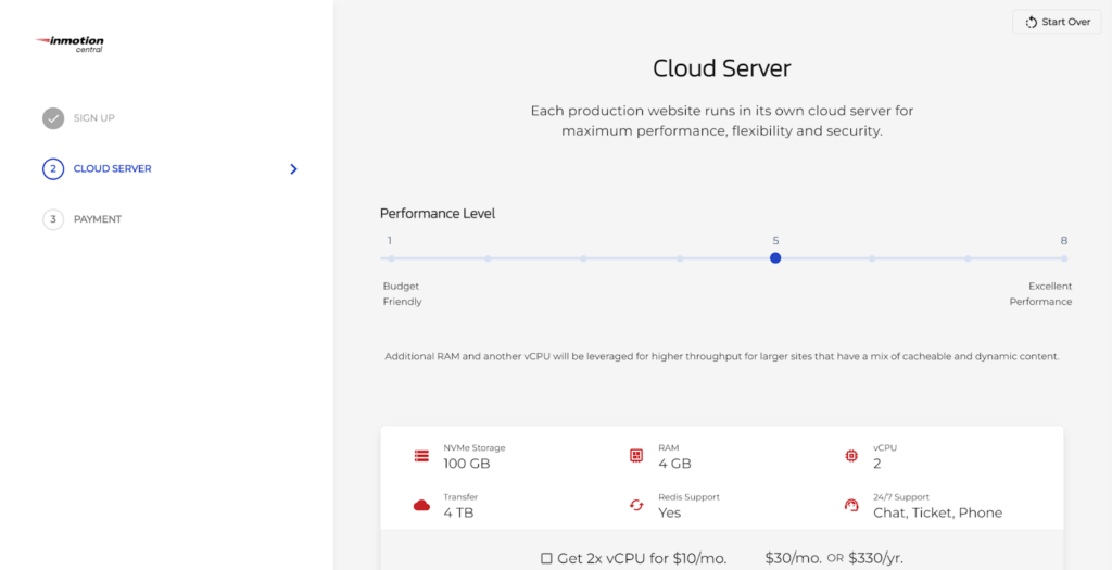 Screenshot of our new Simplified Onboarding Screen