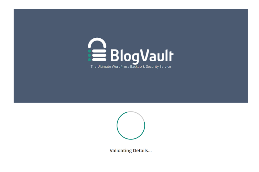 Migrate Guru validating details after entering migration key