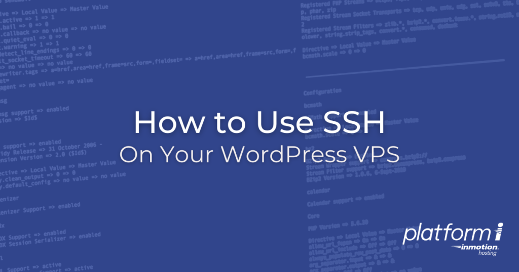 How to Use SSH to Access Your UltraStack WordPress VPS on Platform i