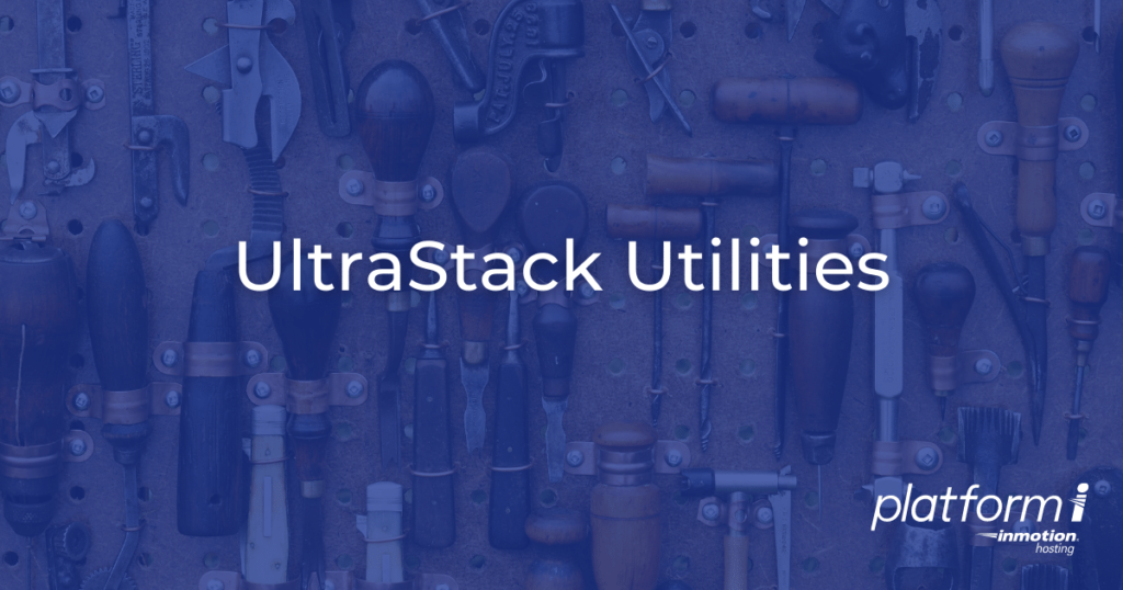 Platform InMotion UltraStack Utilities - article image