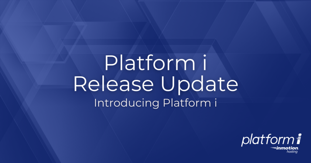 Release Update: Introducing Platform InMotion hero image