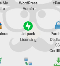 Jetpack Licensing on AMP My Account page