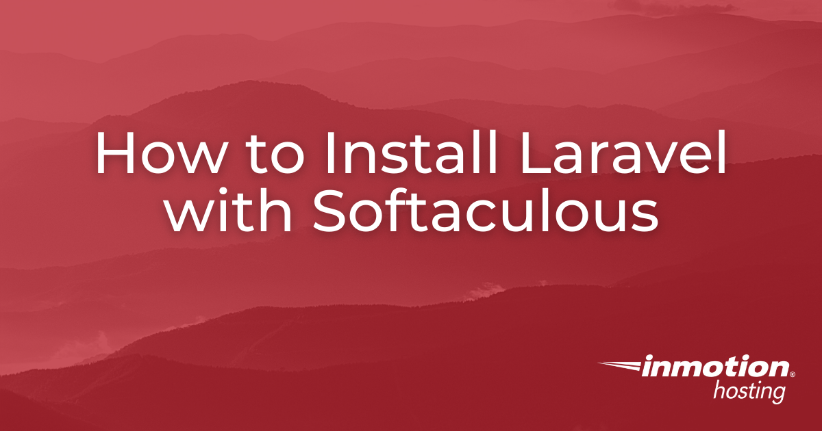 How to Install Laravel with Softaculous