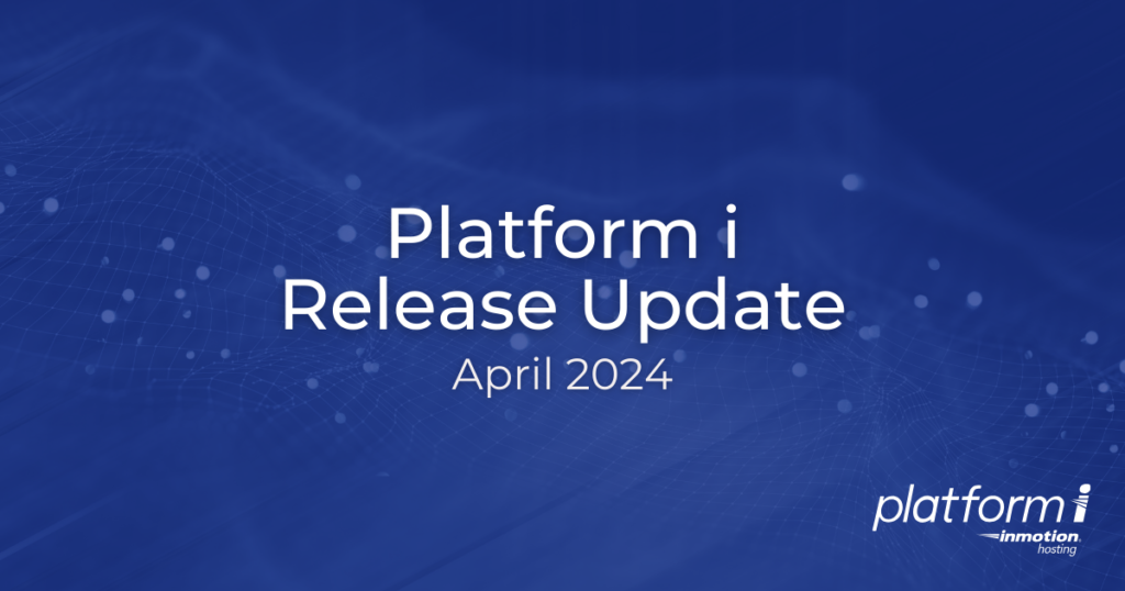 Platform i Release Update April 2024 Hero Image