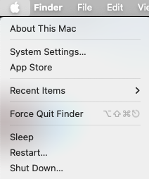 Mac Restart