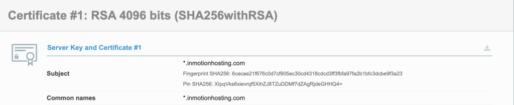 SSL Certificate Test