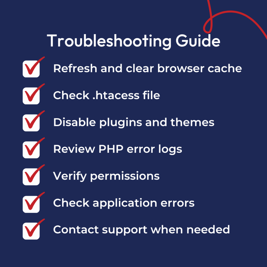 500 Troubleshooting Guide