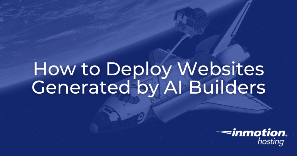 How to Deploy Websites Generated by AI Builders on Your Server