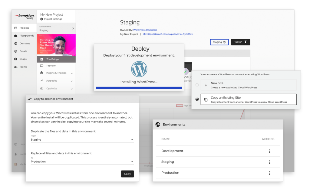 WordPress Staging Your Way