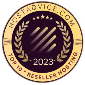 2023 Gold Award - Top 10 Reseller Hosting