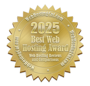 2025 最佳虚拟主机奖 WebHostingCat