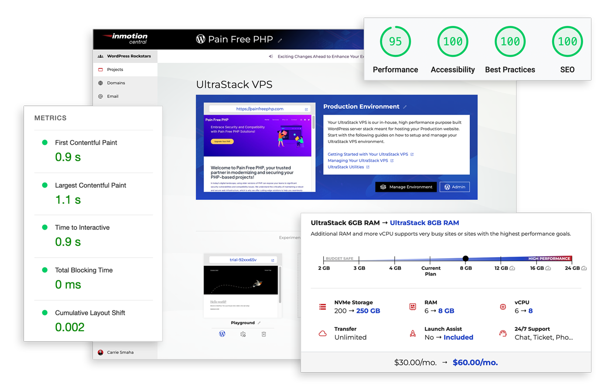 Γρήγορη φιλοξενία για WordPress σε VPS υψηλής απόδοσης