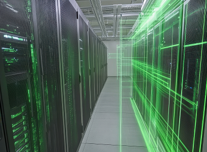 資料中心內伺服器的影像