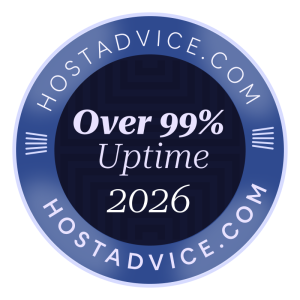 hostadvice-2026-over-99-uptime